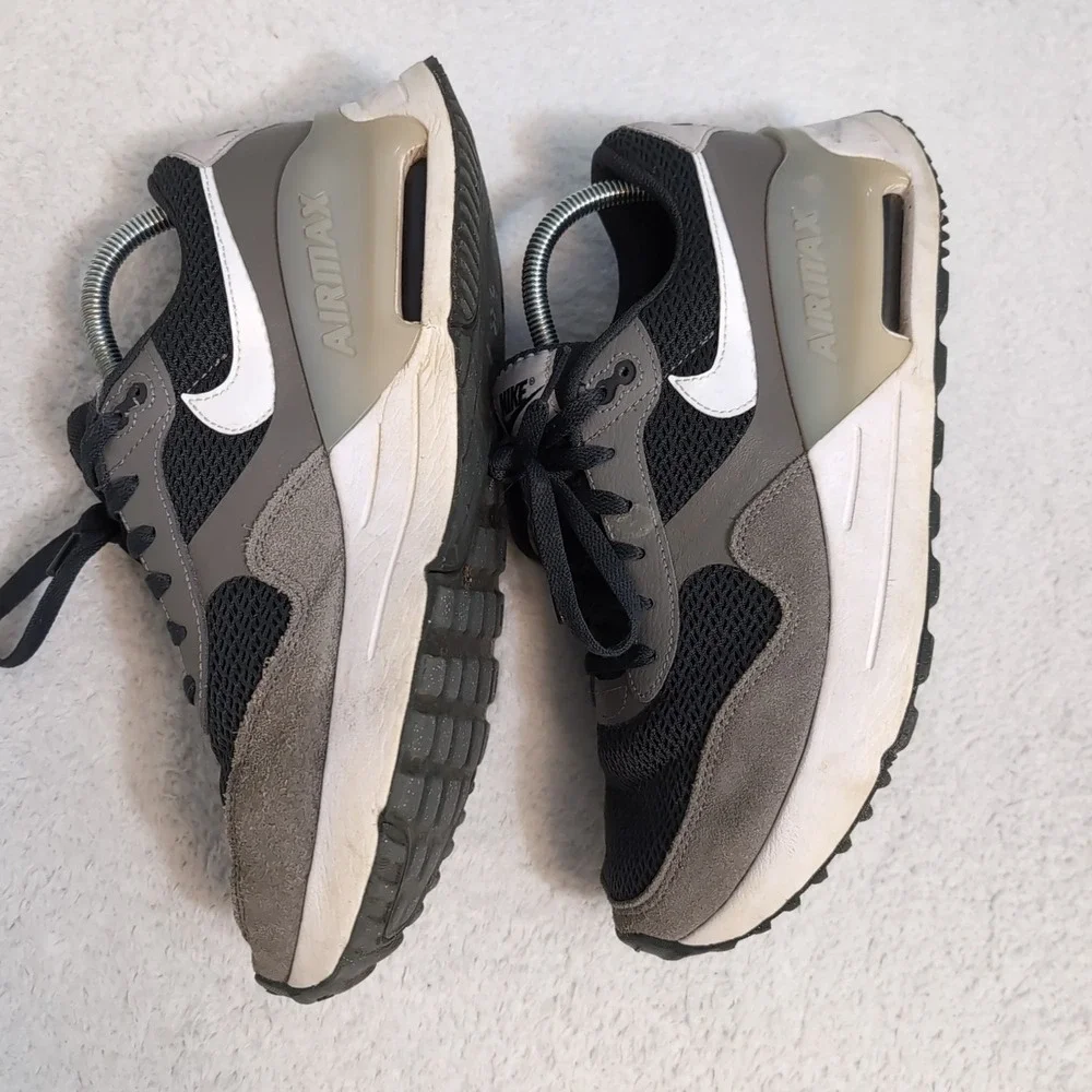 Nike‎ Mens Air Max SYSTM Dark Smoke Gray Running Shoes Sneakers 10.5 DM9537-002